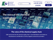 Tablet Screenshot of chemical.org.uk
